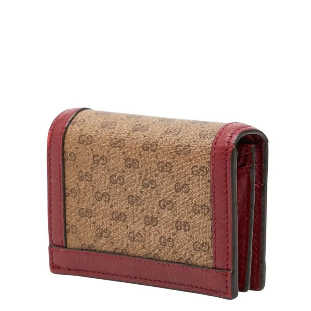 Gucci Mini GG Supreme Doraemon Bi-fold Wallet